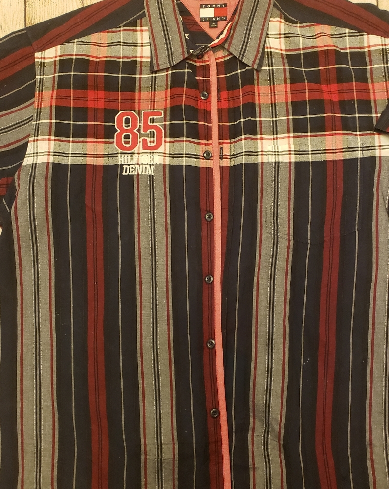 Vintage Tommy Jeans button down shirt